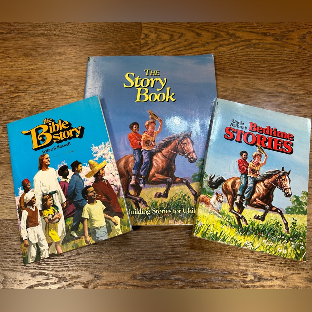 1980 Uncle Arthur's Bedtime Stories 1985 The Bible Story 1989 Story Book Maxwell